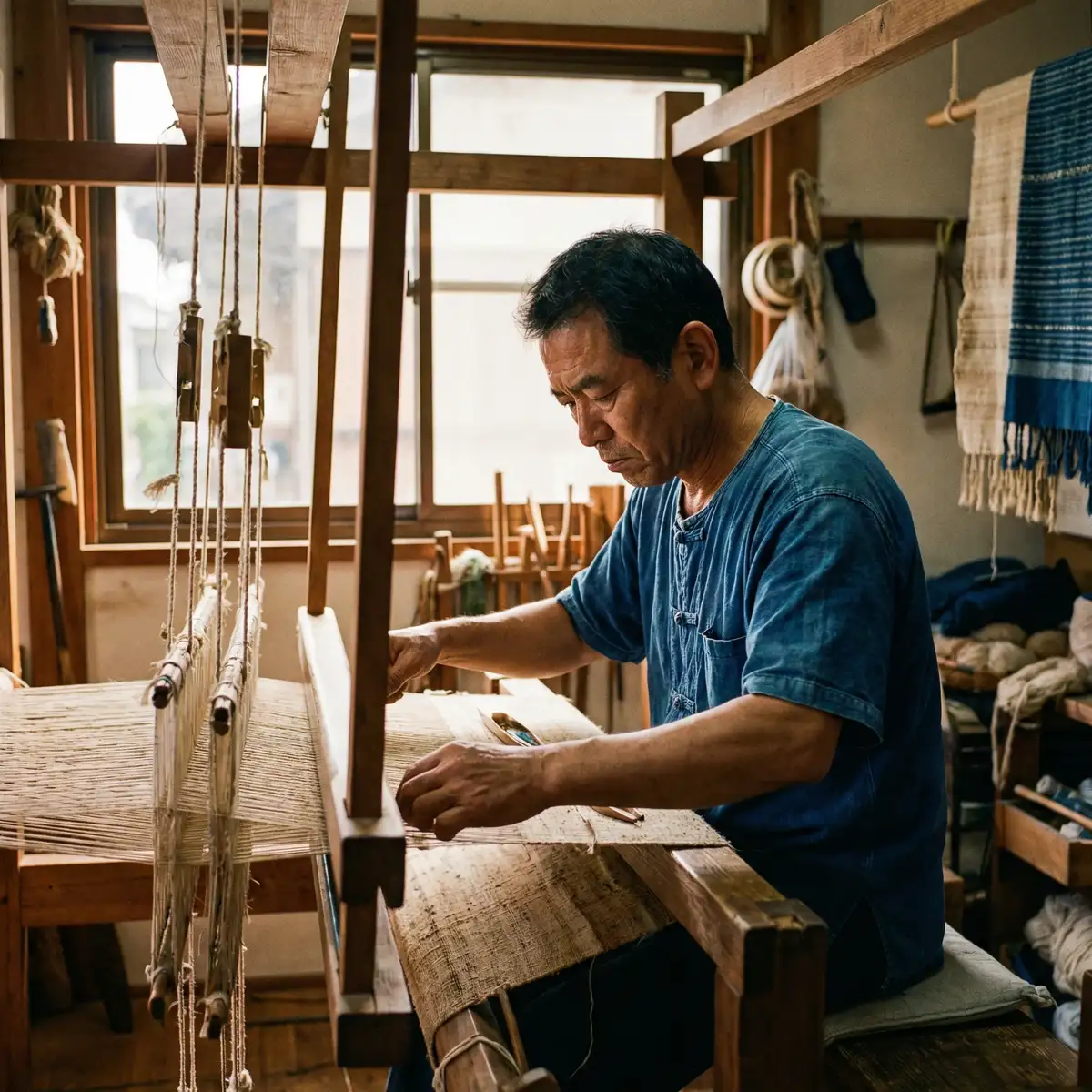 匠人陈守正 - 麻线编织大师 | 麻豆传媒